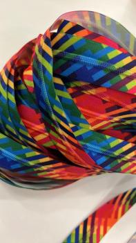 Spiralreißverschluss 3mm Criss Cross Rainbow "ohne Zipper"
